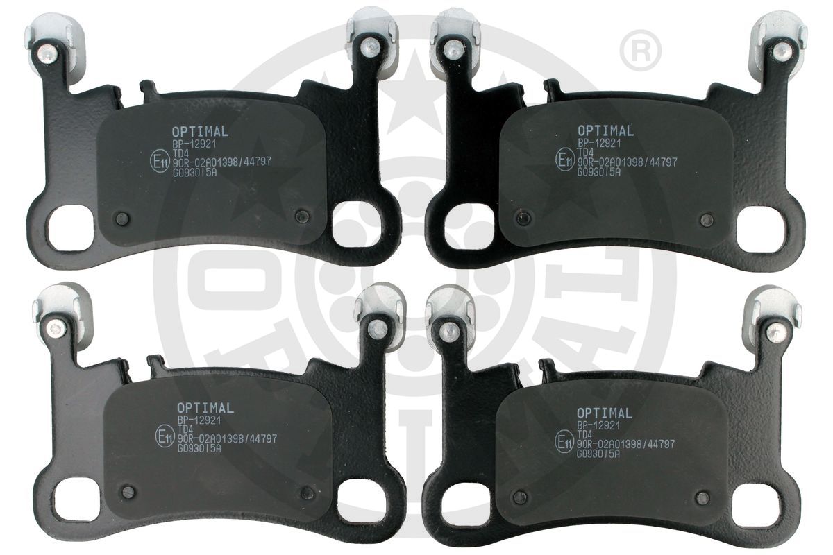 Brake Pad Set, disc brake (BP-12921)