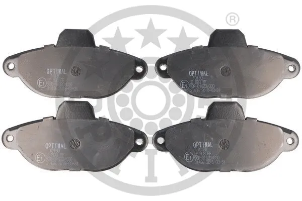 Brake Pad Set, disc brake (BP-10180)