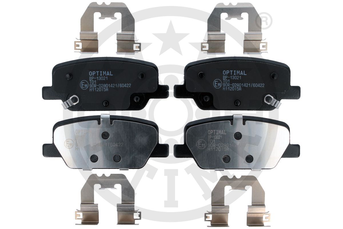 Brake Pad Set, disc brake (BP-13021)