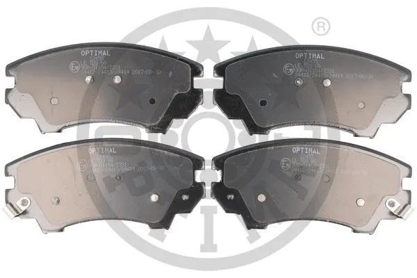 Brake Pad Set, disc brake (BP-12455)