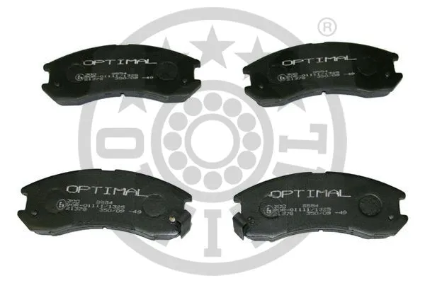 Brake Pad Set, disc brake (BP-09554)