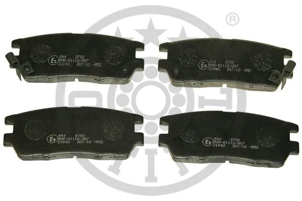 Brake Pad Set, disc brake (BP-09792)