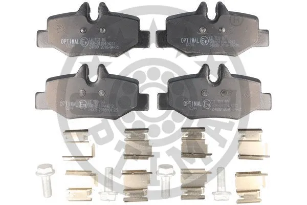 Brake Pad Set, disc brake (BP-12244)