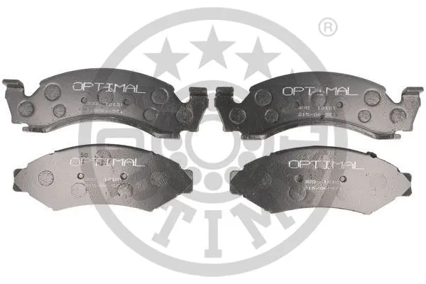 Brake Pad Set, disc brake (12101)