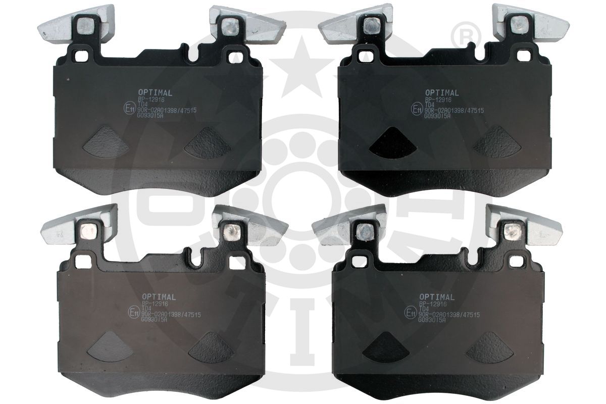 Brake Pad Set, disc brake (BP-12916)