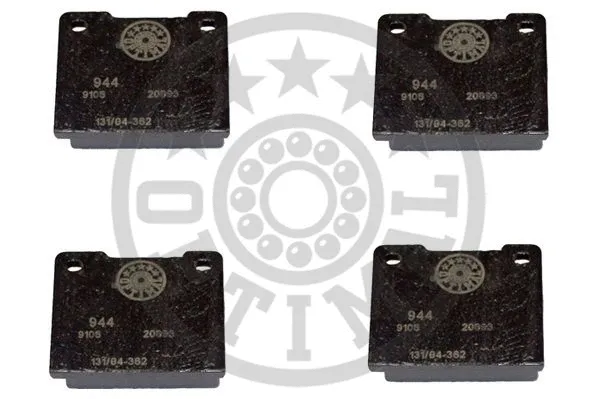 Brake Pad Set, disc brake (9106)