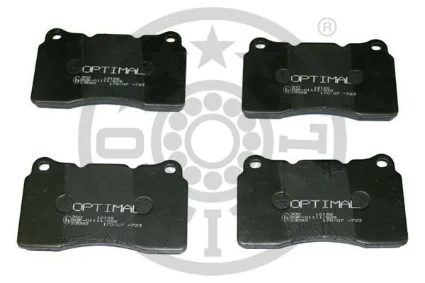 Brake Pad Set, disc brake (BP-12166)