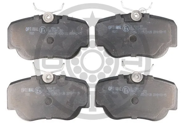 Brake Pad Set, disc brake (BP-09585)