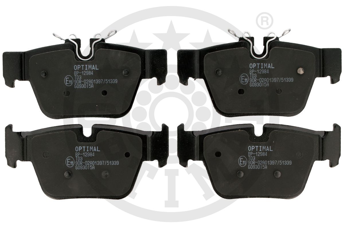 Brake Pad Set, disc brake (BP-12984)