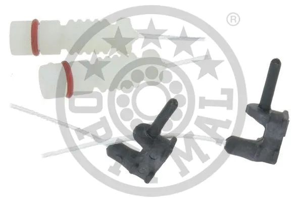 Warning Contact, brake pad wear