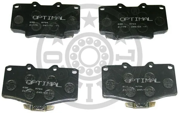 Brake Pad Set, disc brake (9880)