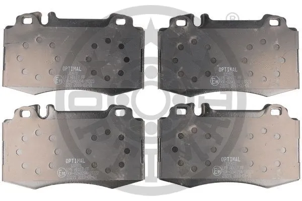 Brake Pad Set, disc brake (120971)