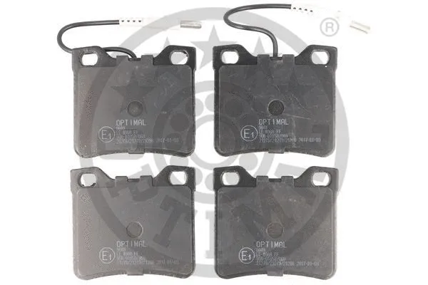 Brake Pad Set, disc brake (BP-09649)