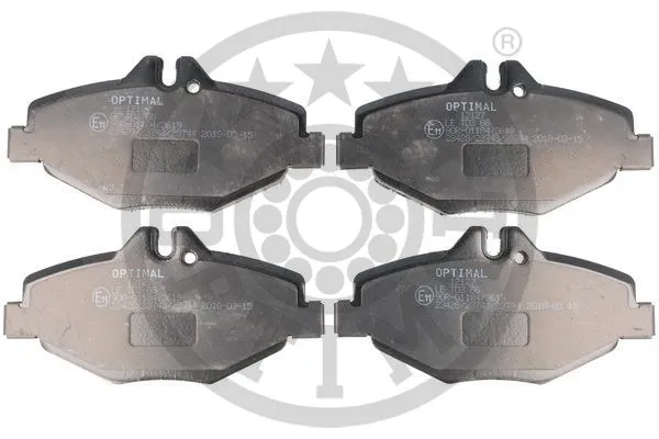 Brake Pad Set, disc brake (BP-12127)