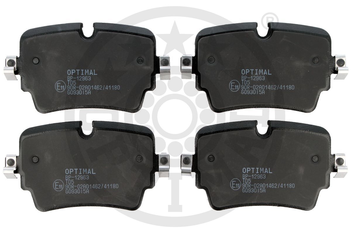 Brake Pad Set, disc brake (BP-12963)