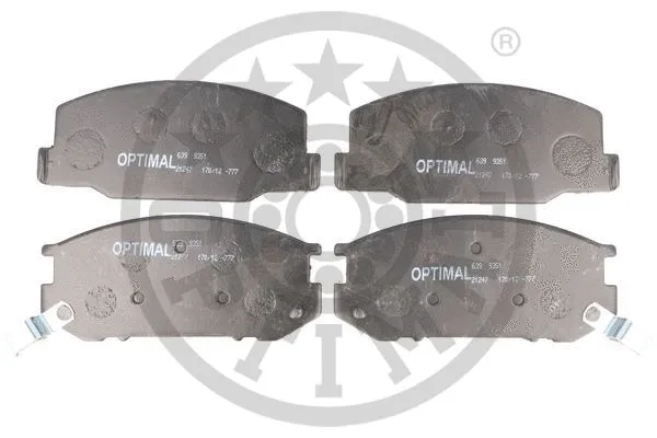 Brake Pad Set, disc brake (9351)