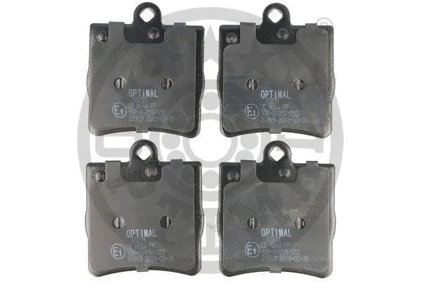 Brake Pad Set, disc brake (10271)