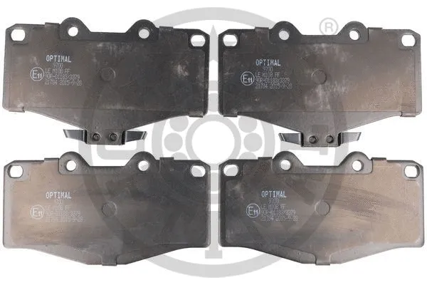 Brake Pad Set, disc brake (BP-09700)