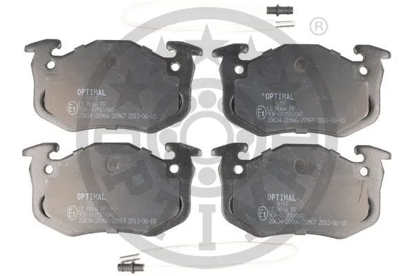 Brake Pad Set, disc brake (BP-09397)