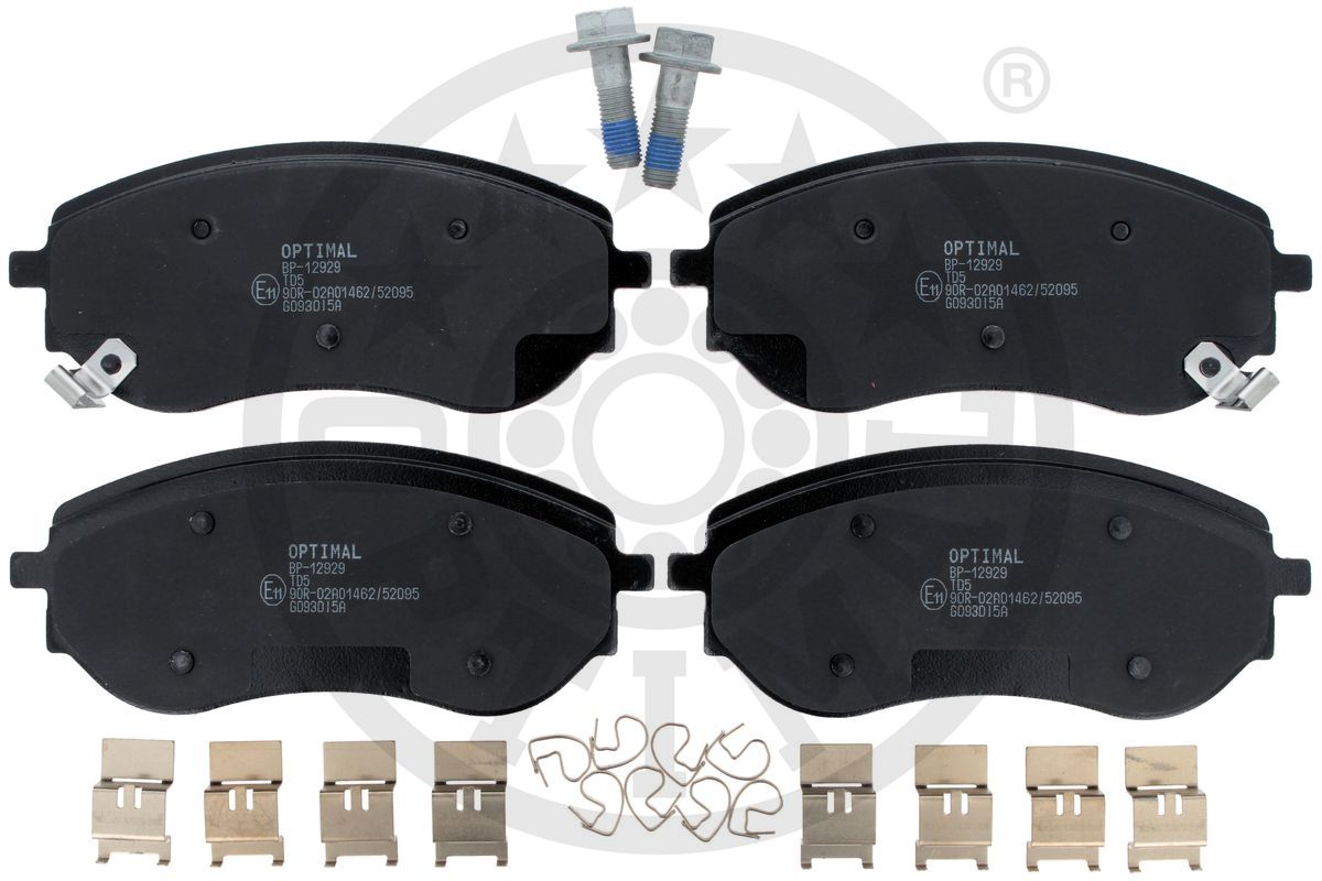 Brake Pad Set, disc brake (BP-12929)