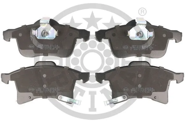 Brake Pad Set, disc brake (12174)