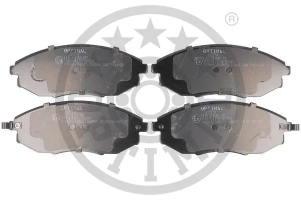 Brake Pad Set, disc brake (BP-12574)