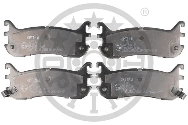 Brake Pad Set, disc brake (BP-12327)
