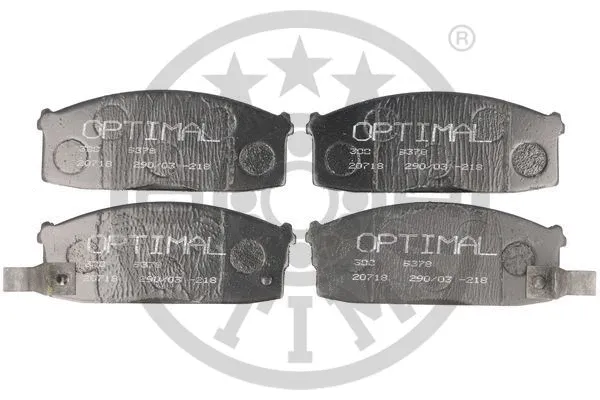 Brake Pad Set, disc brake (9378)