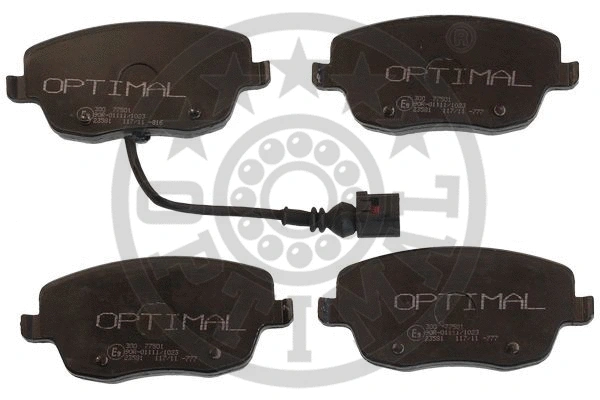 Brake Pad Set, disc brake (77501)