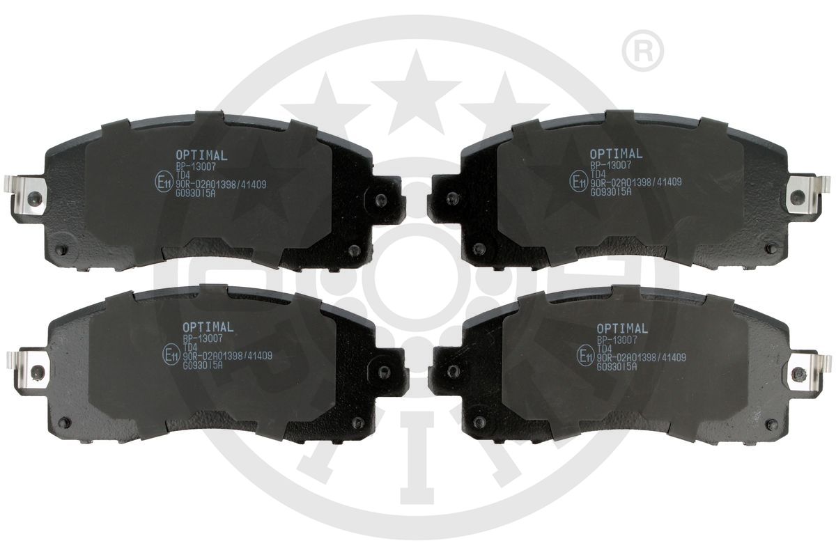 Brake Pad Set, disc brake (BP-13007)