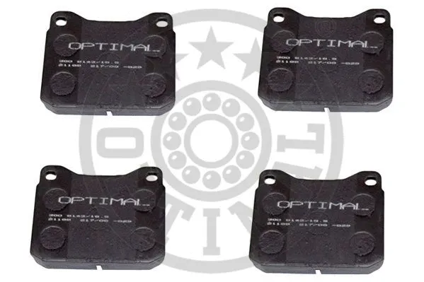Brake Pad Set, disc brake (9143)