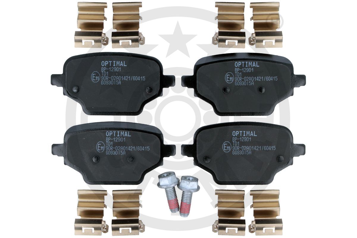 Brake Pad Set, disc brake (BP-12901)