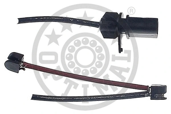 Warning Contact, brake pad wear