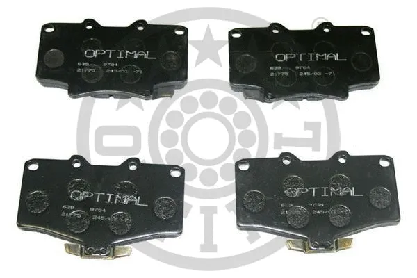 Brake Pad Set, disc brake (BP-09880)