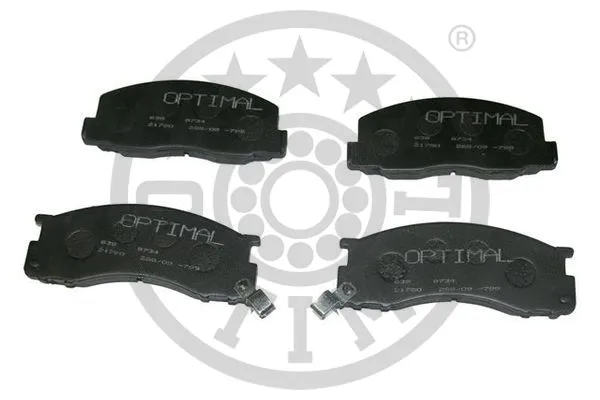 Brake Pad Set, disc brake (BP-09734)