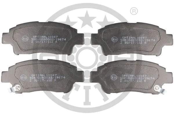 Brake Pad Set, disc brake (BP-10347)