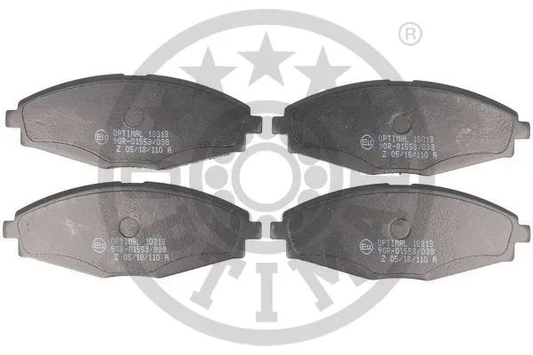 Brake Pad Set, disc brake (10313)