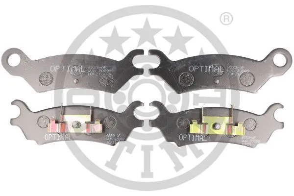 Brake Pad Set, disc brake (9323)