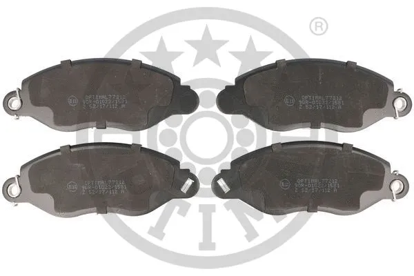 Brake Pad Set, disc brake (BP-77212)