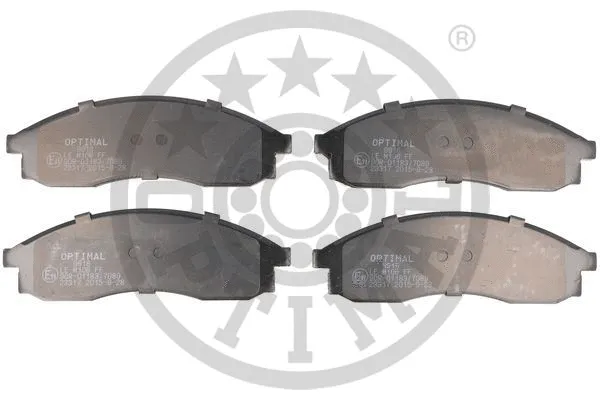 Brake Pad Set, disc brake (9916)
