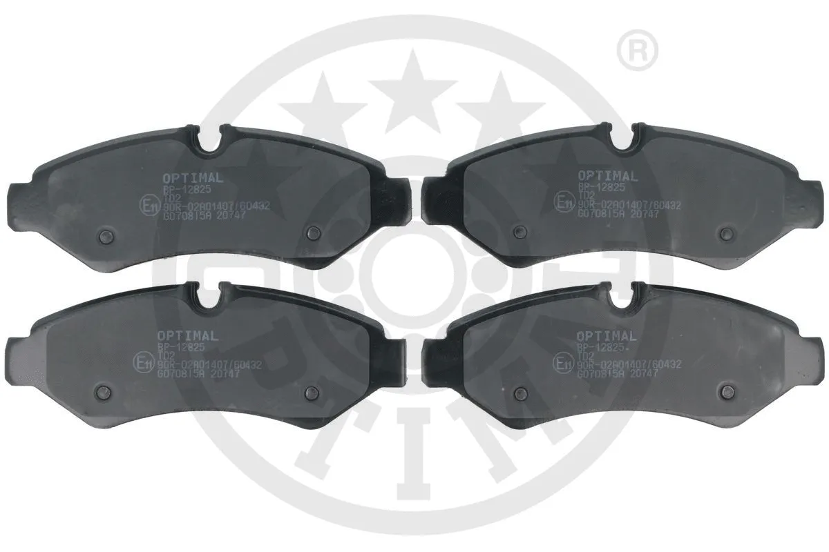 Brake Pad Set, disc brake (BP-12825)