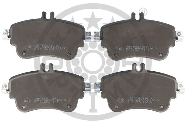 Brake Pad Set, disc brake (12610)
