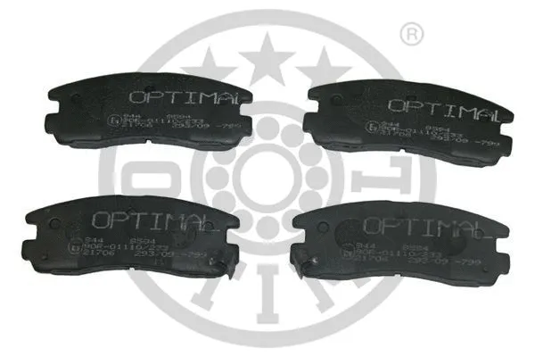 Brake Pad Set, disc brake (BP-09594)