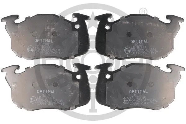 Brake Pad Set, disc brake (BP-10134)