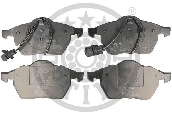 Brake Pad Set, disc brake (10189)