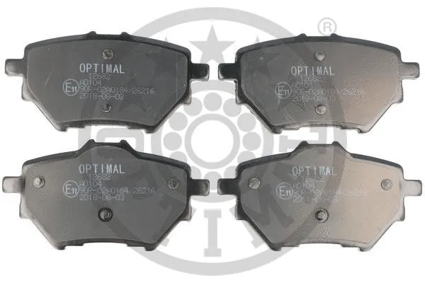 Brake Pad Set, disc brake (12682)