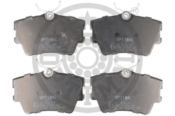 Brake Pad Set, disc brake (10277)