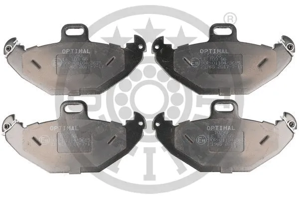 Brake Pad Set, disc brake (10293)