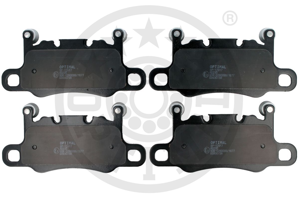 Brake Pad Set, disc brake (BP-12917)