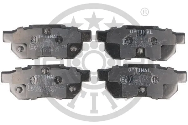 Brake Pad Set, disc brake (12061)